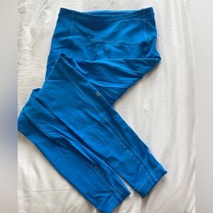 lululemon athletica poolside Blue Leggings